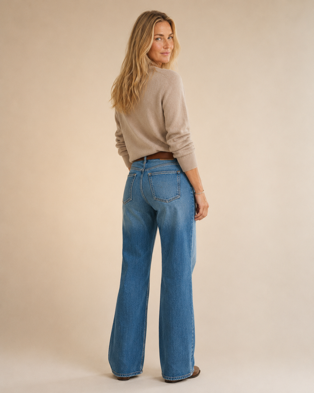 Women's High Waist Slim Fit jeans-2