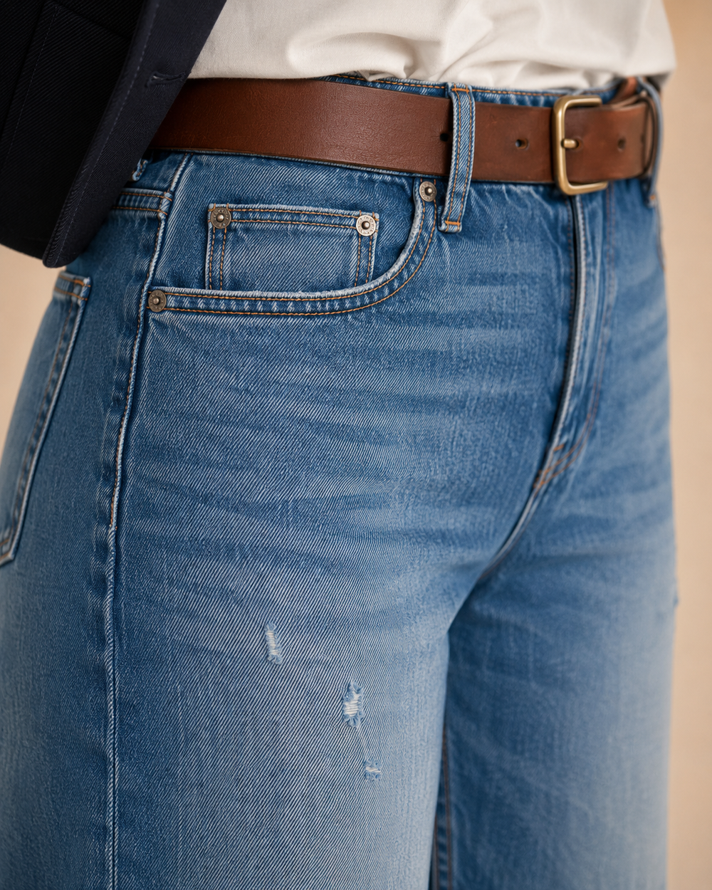 Women's High Waist Slim Fit jeans-3