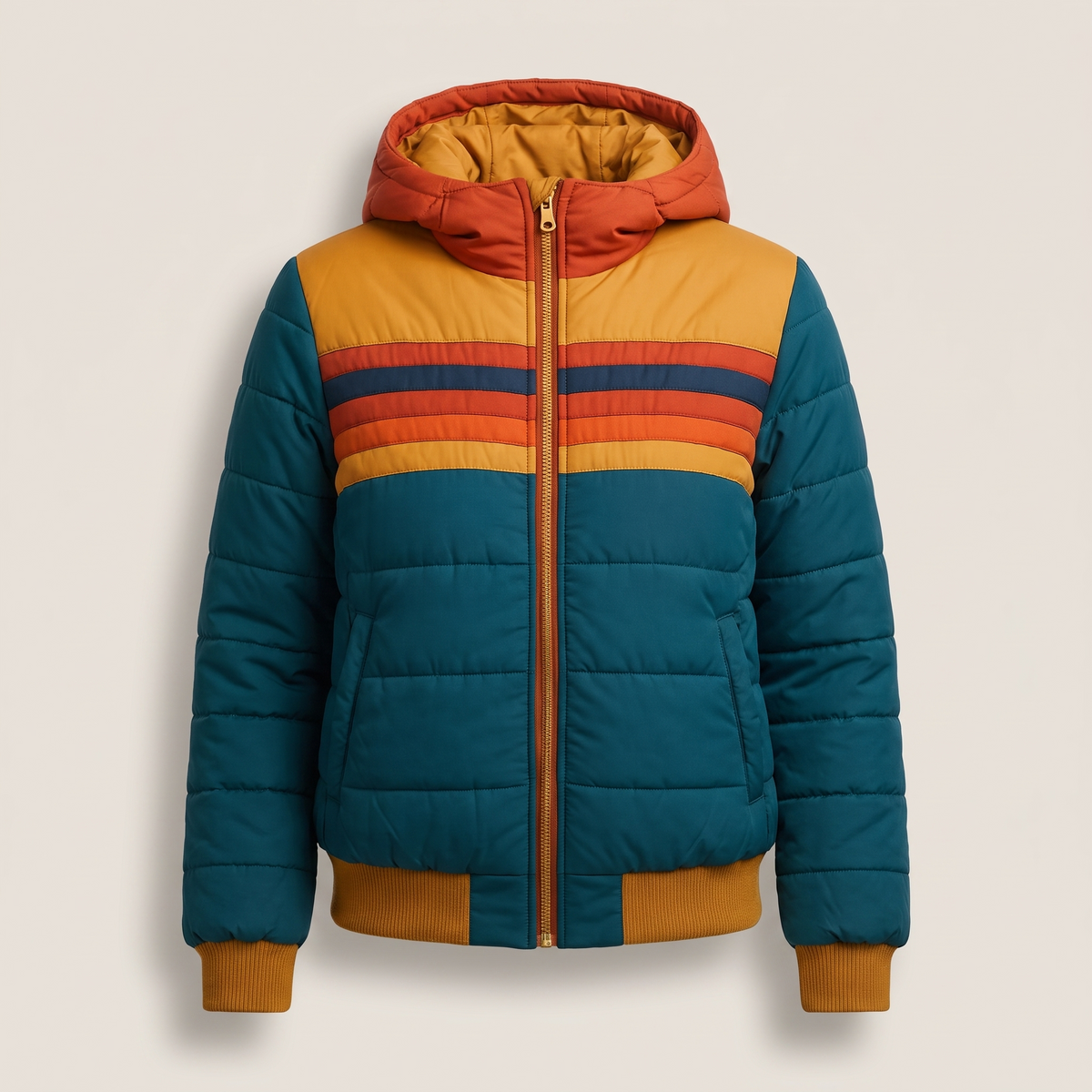 Women's Hooded Quilted Puffer Jacket - photo 4