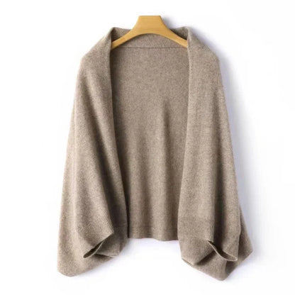 Women's Loose-Fit Wool Cardigan-4