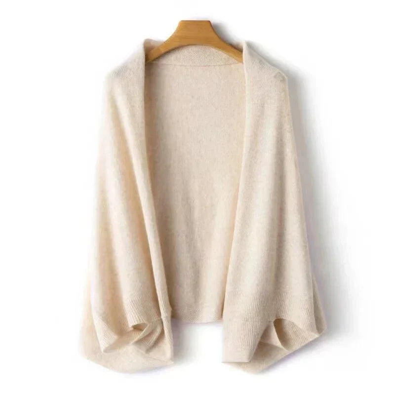 Women's Loose-Fit Wool Cardigan-3