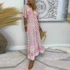 Women's Floral Maxi Dress | Summer Wedding Guest-2