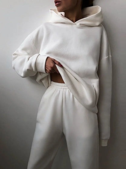 Women's Oversized Hoodie and Jogger Set - photo 1