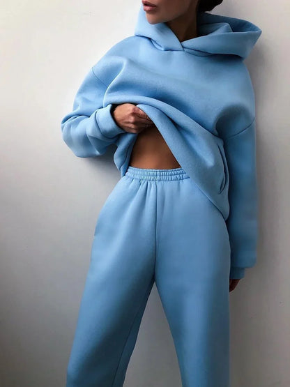 Women's Oversized Hoodie and Jogger Set - photo 2