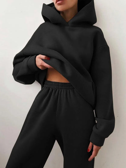 Women's Oversized Hoodie and Jogger Set - photo 4