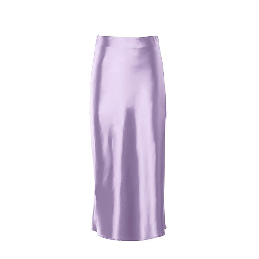 Women's Ruched Crop Tank Top and Flared Midi Skirt Set-15