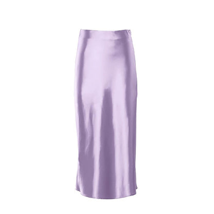 Women's Ruched Crop Tank Top and Flared Midi Skirt Set-15