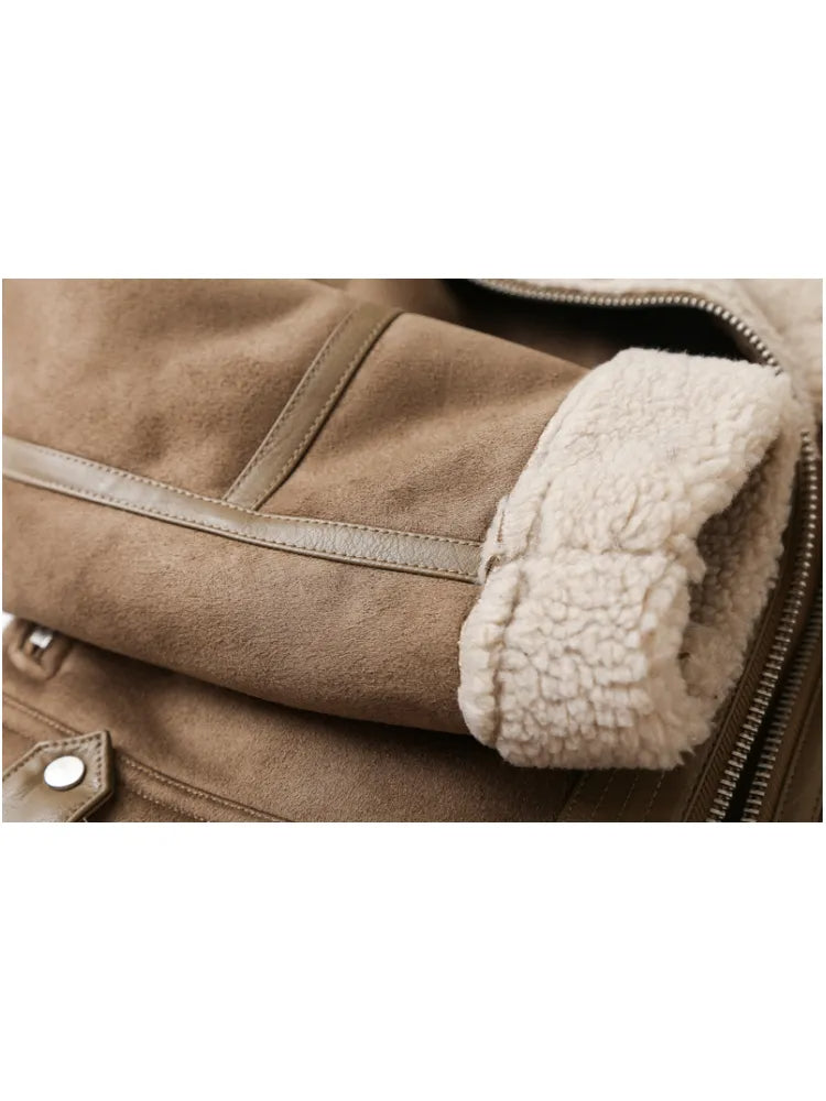 Women's Bomber Jacket with Zip Front